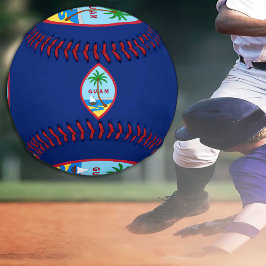 Guamaische Flagge, Guam-Sport / Baseball-Balls Baseball