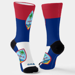Guamanianische Flagge Patriotic, Guam, USA Staat P Socken