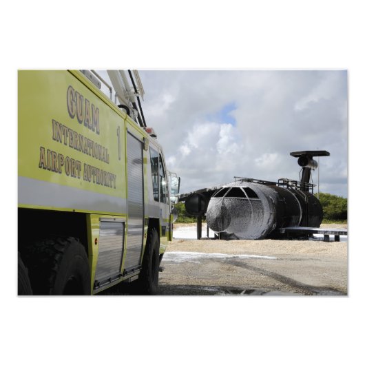 Guam's WONPAT Airport Fotodruck (Vorne)