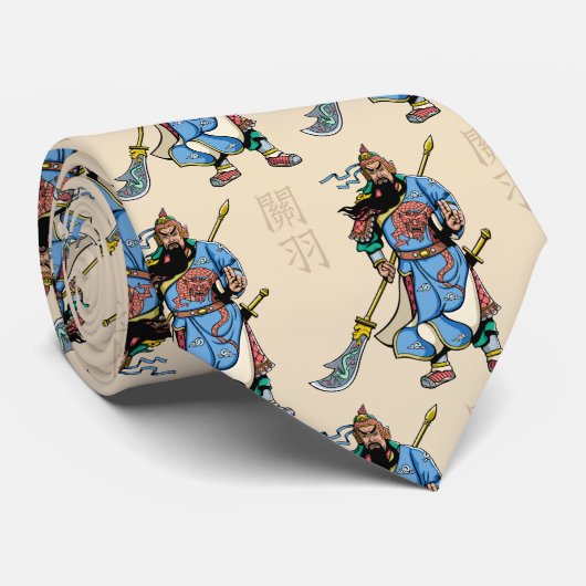 Guan Gong Krawatte (Gerollt)