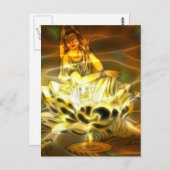 Guan Yin Energy Postkarte (Vorne/Hinten)
