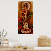 Guan Yin Print Poster (Küche)