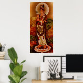 Guan Yin Print Poster (Heimbüro)