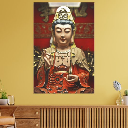 Guan Yin Wall Art Canvas Print Picture Leinwanddruck (Insitu (Wohnzimmer))