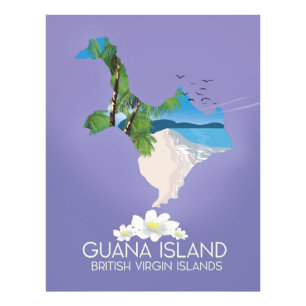 Guana Island Britische Jungfrau Fotodruck