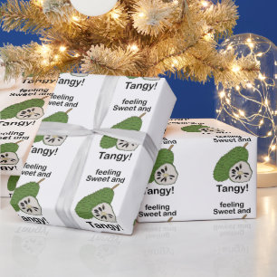 Guanabana-Früchte fühlen sich süß und sauer an Geschenkpapier