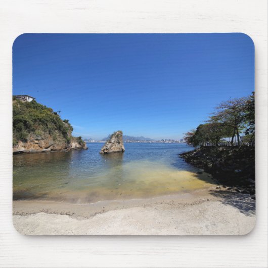 Guanabara Bucht in Rio de Janeiro Mousepad (Vorne)