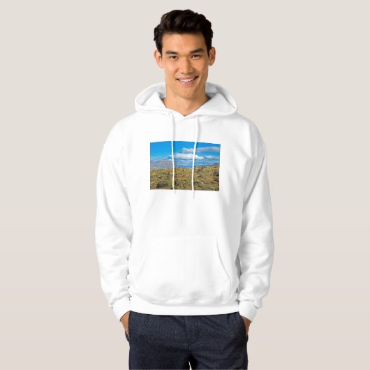 Guanaco-Land, Patagonia Hoodie (Vorne ganz)