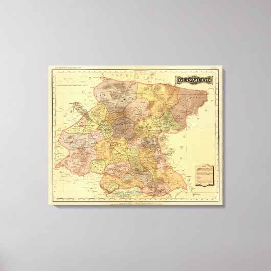 Guanajuato Leinwanddruck (Vorderseite)