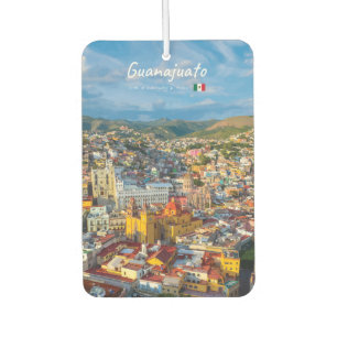 Guanajuato, Mexiko - Farbige Stadtansicht Autolufterfrischer