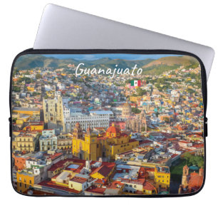 Guanajuato, Mexiko - Farbige Stadtansicht Laptopschutzhülle