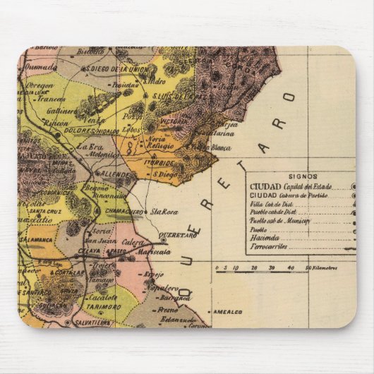 Guanajuato, Mexiko Mousepad (Vorne)