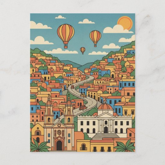 Guanajuato Mexiko Postkarte (Vorderseite)