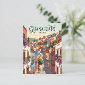 Guanajuato Mexiko Postkarte (Stehend Vorderseite)