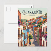 Guanajuato Mexiko Postkarte (Vorne/Hinten)