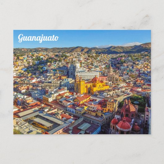 Guanajuato, Mexiko, Stadt Postkarte (Vorderseite)