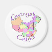 Guangzhou-China Magnet (Vorne)