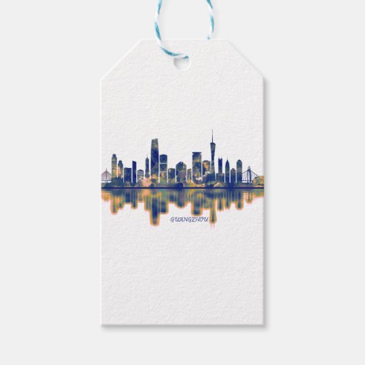 Guangzhou Skyline Geschenkanhänger (Vorderseite)