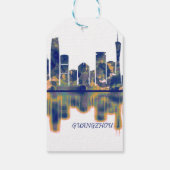 Guangzhou Skyline Geschenkanhänger (Rückseite)