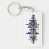 Guangzhou Skyline Schlüsselanhänger (Vorderseite)