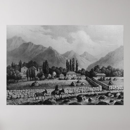 Guanta , aus "Historia de Chile", 1854 Poster (Vorne)
