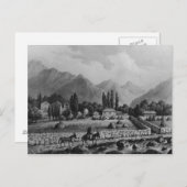 Guanta , aus "Historia de Chile", 1854 Postkarte (Vorne/Hinten)