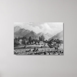 Guanta, von "Historia de Chile", 1854 Leinwanddruck