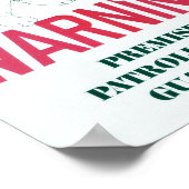 Guard Cat Poster (Ecke)