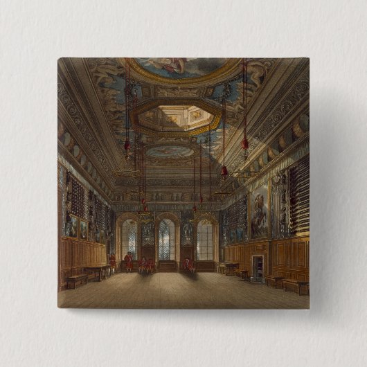Guard Chamber, Windsor Schloss Königs, von Button (Vorderseite)