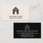 Guard Dog | Hundehaus | Ausbilder Visitenkarte (Vorne/Hinten)
