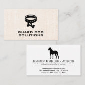 Guard Dog | Hundehaus | Ausbilder Visitenkarte (Vorne/Hinten)