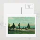 Guard House, Flag Staff View at the Presidio Postkarte (Vorne/Hinten)