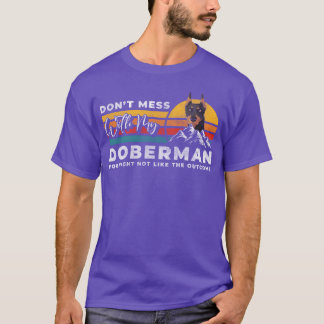 Guard Hund Besitzer Schutz Hunde Liebe Mädchen T-Shirt