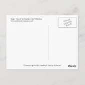 GUARD MY LIFE Postcard bis April McCallum Postkarte (Rückseite)