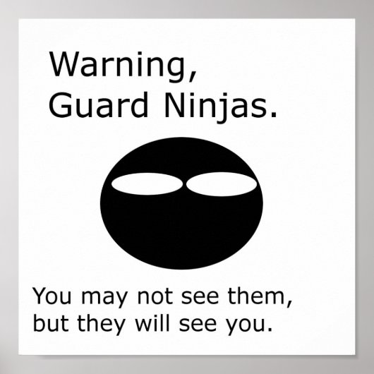 Guard Ninjas Poster (Vorne)