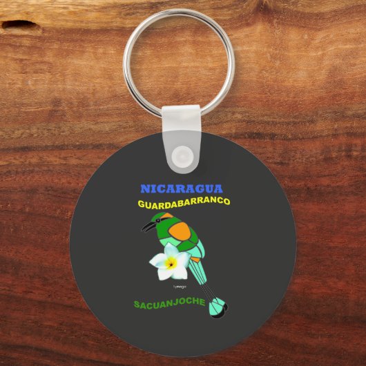 GUARDABARRANCO BIRD SCHLÜSSELANHÄNGER (Vorderseite)