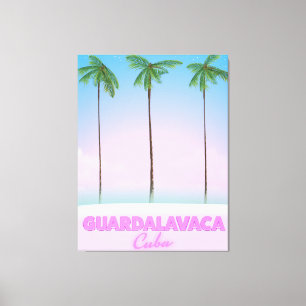 Guardalavaca Kuba Vintage Reiseplakat Leinwanddruck