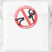 guardarrailestocarrodilla.com Aufkleber (Tasche)