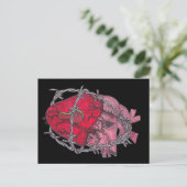 GUARDED HEART POSTKARTE (Stehend Vorderseite)