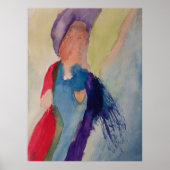 Guardian Angel Abstrakt Art Poster (Vorne)