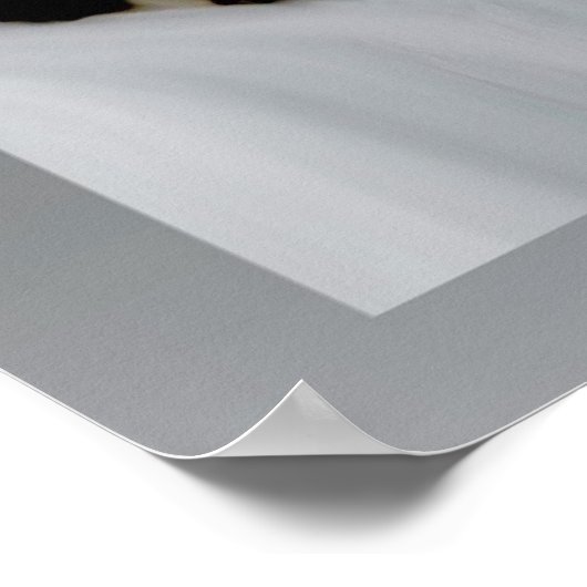 Guardian Angel and Owl Poster (Ecke)