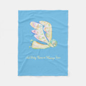 Guardian Angel Art Custom Soft Fleece Blanken (Vorderseite)