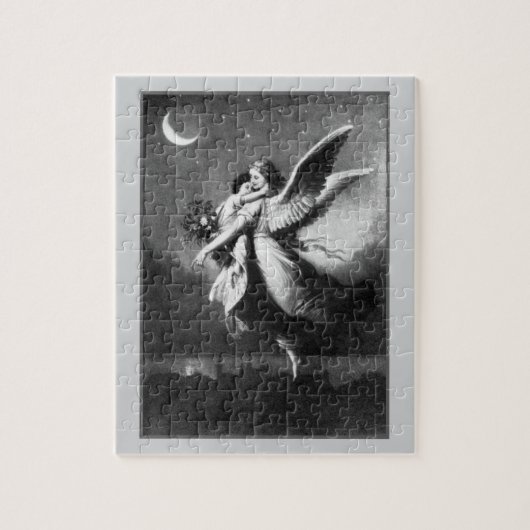 Guardian Angel at Night Jigsaw Puzzle (Vertikal)