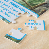 Guardian Angel Baby Boy Keepake Puzzle (Seite)