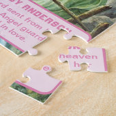 Guardian Angel Baby Girl Keepake Puzzle (Seite)