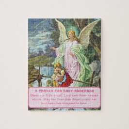 Guardian Angel Baby Girl Keepake Puzzle
