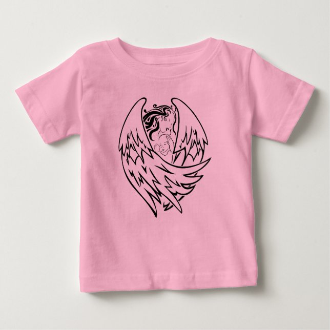 Guardian Angel Baby T-shirt (Vorderseite)