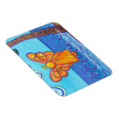 Guardian Angel Beach Art Custom Rectangle Magnete (Rechte Seite)