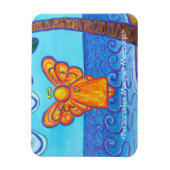 Guardian Angel Beach Art Custom Rectangle Magnete (Vertikal)