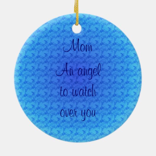 Guardian Angel Beobachten über blaues Ornament (Hinten)